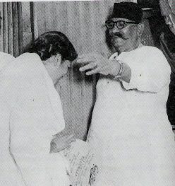 Bade Ghulam Ali Khan and Lata Mangeshkar