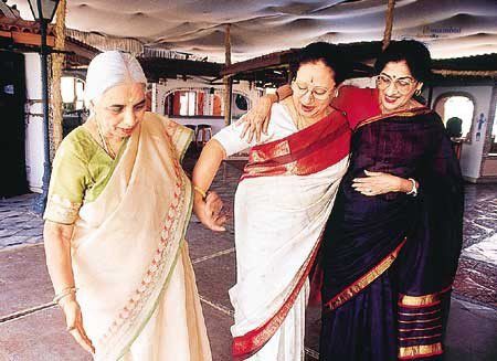 Girl Power (L-R) Girija Devi, Parveen Sultana, Kishori Amonkar Girl Power (L-R) Girija Devi, Parveen Sultana, Kishori Amonkar