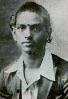 A young G.N. Balasubramaniam