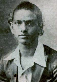 A young G.N. Balasubramaniam A young G.N. Balasubramaniam
