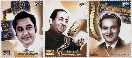 Stamps honouring the legendary singers Stamps honouring the legendary singers