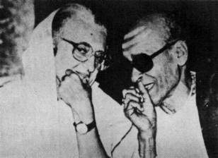Mallikarjun Mansur and Indira Gandhi