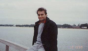 Rajan P. Parrikar in Biloxi, Mississippi (1989)