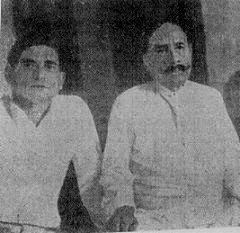 (L-R): Vilayat Hussain Khan and Faiyyaz Khan