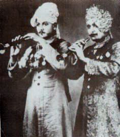 Bismillah Khan with brother Shamsuddin