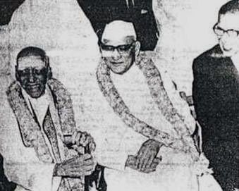 The Music Academy honors itself by bestowing on Sivan the title "Sangita Kalanidhi" in December 1971. Sivan is seen here with the Governor of Tamizh Nadu, K.K. Shah The Music Academy honors itself by bestowing on Sivan the title "Sangita Kalanidhi" in December 1971. Sivan is seen here with the Governor of Tamizh Nadu, K.K. Shah
