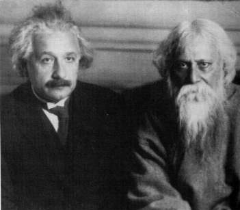 Tagore and Einstein in Caputh, Germany (July 14, 1930)