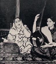 Siddheshwari Devi with daughter Sabita Devi