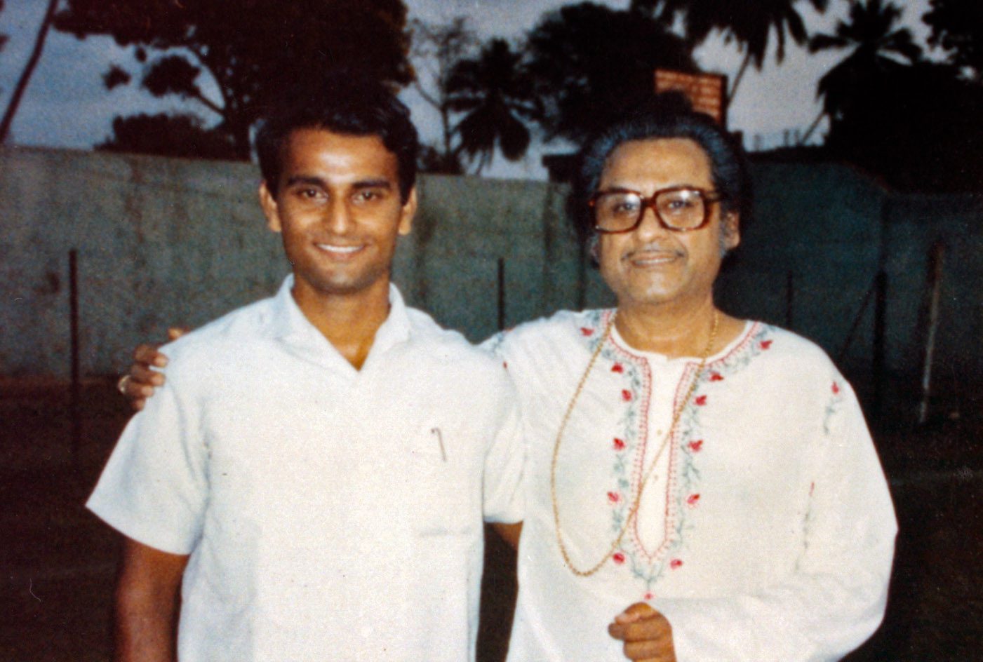Kishore Kumar and Rajan Parrikar